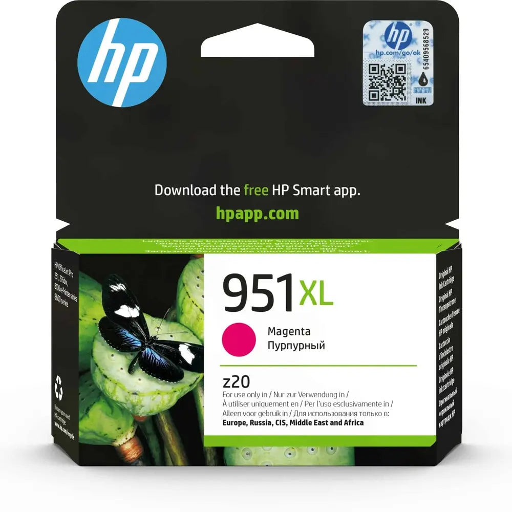 HP 951XL Magenta – Cartouche d’encre grande capacité HP d’origine — Connecto.ma