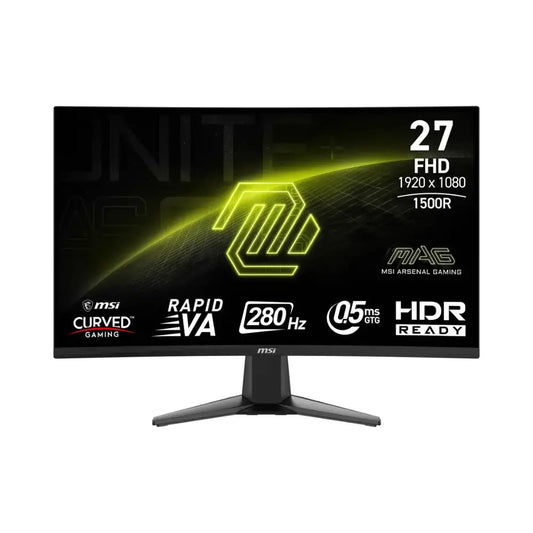 MSI MAG 276CXF – Moniteur Curved 27″ 280Hz 0.5 — Connecto.ma