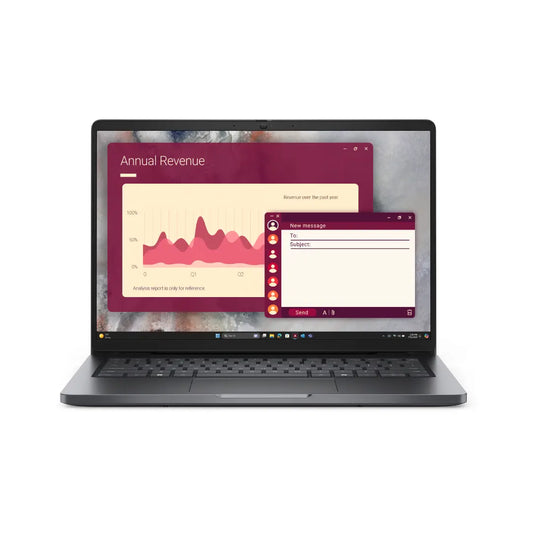 DELL Ordinateur portable Pro 14″ PC14250 – Core 5-120U – 8GO – 512GO SSD – Ubuntu – Gris – 36M (DP14-C5-FD) Connecto.ma