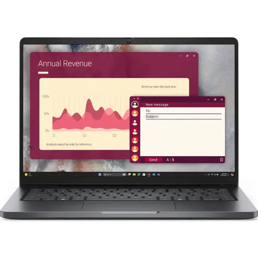 DELL Ordinateur portable Pro 14″ PC14250 – Core 5-120U – 8GO – 512GO SSD – Ubuntu – Gris – 36M (DP14-C5-FD) DELLMaroc | Connecto.ma