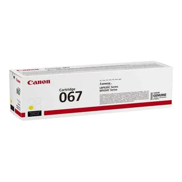 Canon 067 Jaune – Cartouche de toner Original — vue 2 — Connecto.ma