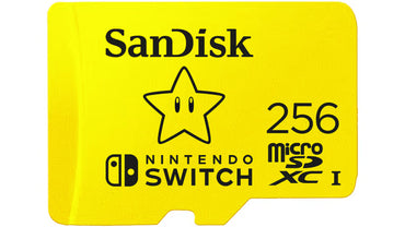 Carte microSDXC™ SanDisk 256 Go, pour Nintendo Switch™