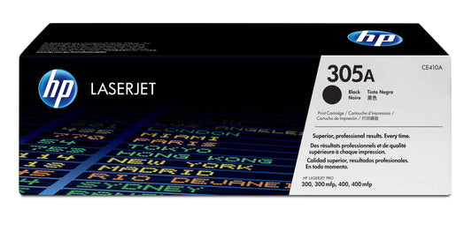 HP 305A Noir – Toner HP LaserJet d’origine (CE410A) Connecto.ma