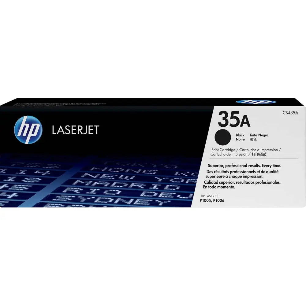 Toner HP 35A LaserJet authentique – Noir — Connecto.ma