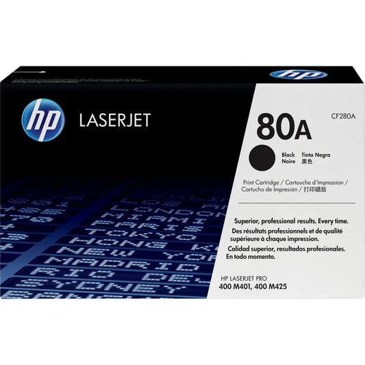 HP 80A Noir – Toner HP LaserJet d’origine — Connecto.ma