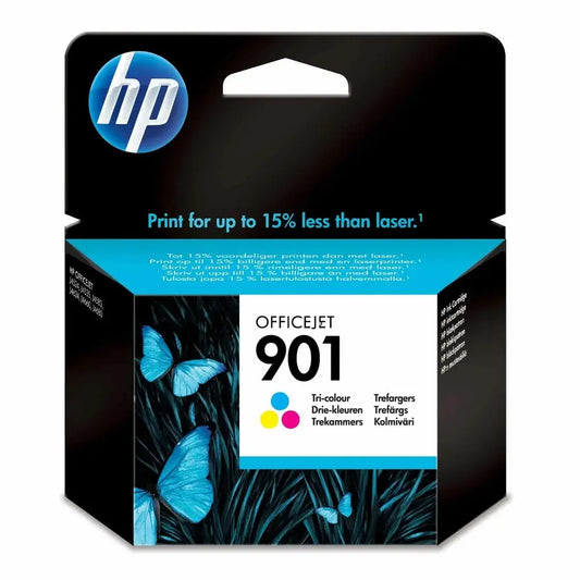 HP 901 trois couleurs – Cartouche d’encre HP d’origine — Connecto.ma