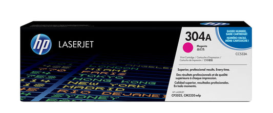 HP 304A Magenta – Toner HP LaserJet d’origine (CC533A) Connecto.ma