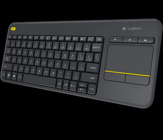 Logitech Wireless Touch Keyboard K400 Plus – Gris Foncé (5099206059276) (920-007129) Logitech