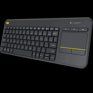 Logitech K400 Plus Wireless Touch Keyboard – Gris Foncé — Connecto.ma
