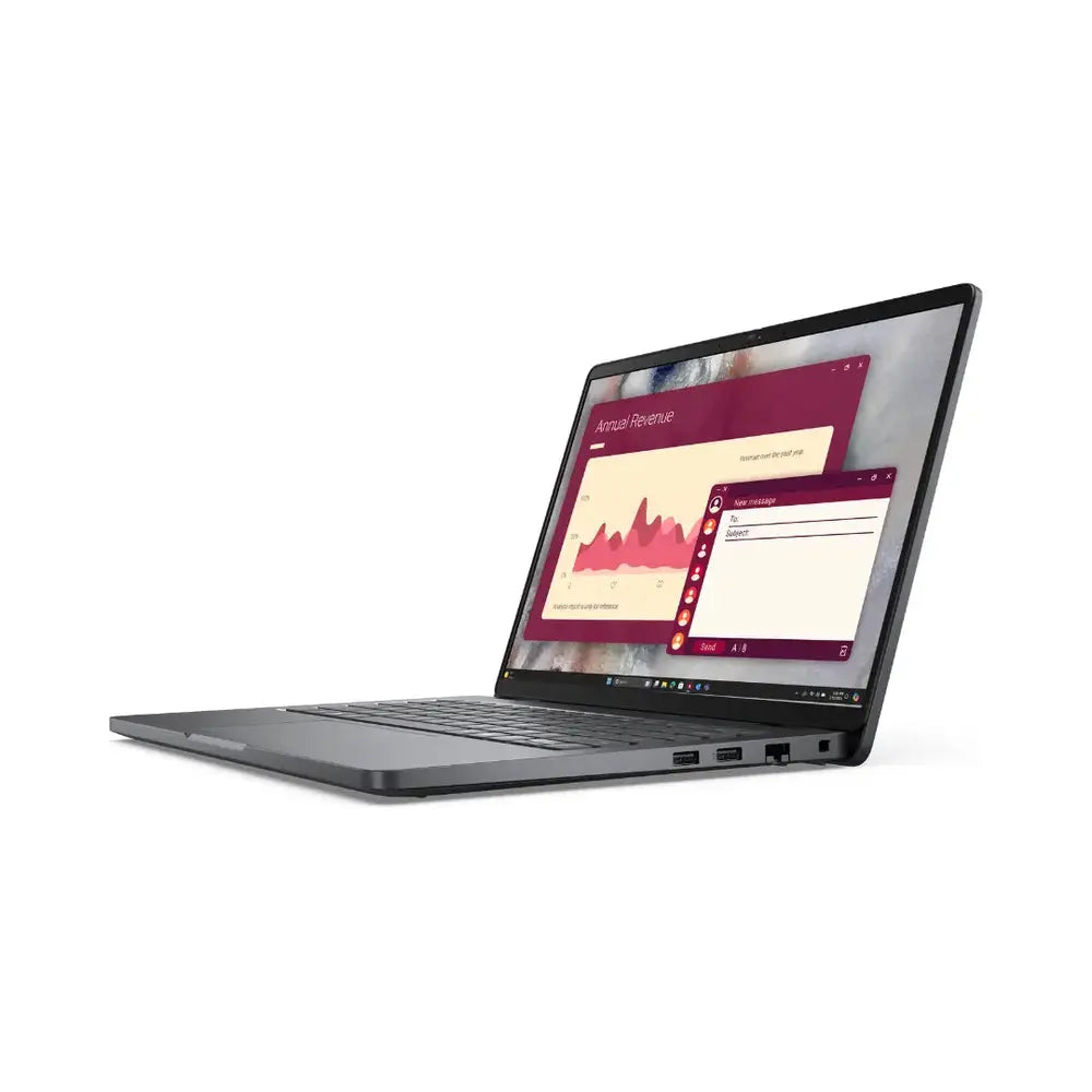 DELL Ordinateur portable Pro 14″ PC14250 – Core 5-120U – 8GO – 512GO SSD – Ubuntu – Gris – 36M (DP14-C5-FD) DELLMaroc | Connecto.ma