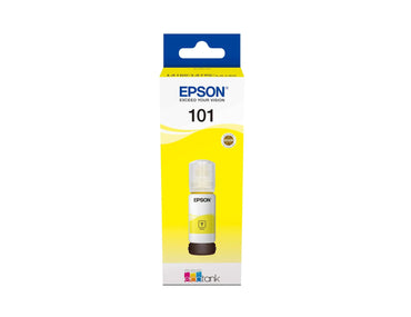 Epson 101 Jaune – Bouteille d’encre Epson EcoTank d’origine (C13T03V44A) Connecto.ma
