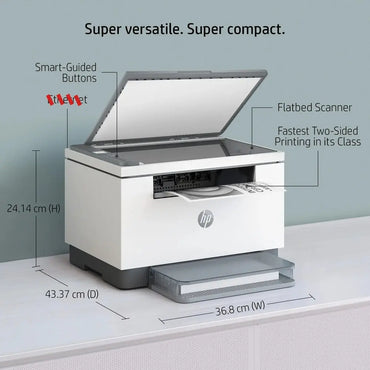 IMPRIMANTE MUTLIFONCTION LASERJET HP M236D — vue 2 — Connecto.ma