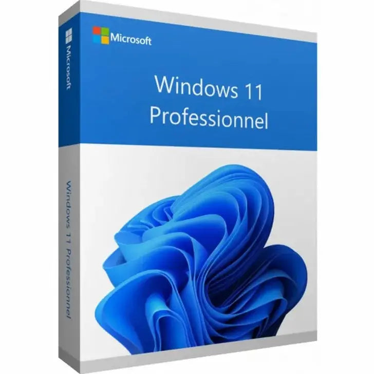Microsoft Windows 11 Professionnel 64 bits Français (Licence originale + DVD) (FQC-10532) MICROSOFTMaroc | Connecto.ma