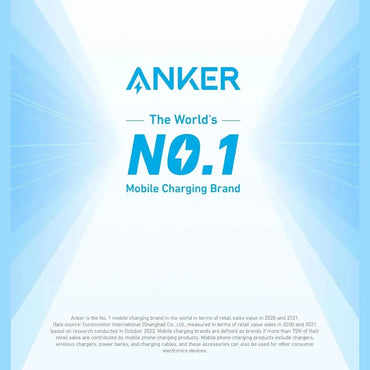 Chargeur mural Anker 20W (2 ports) — vue 2 — Connecto.ma