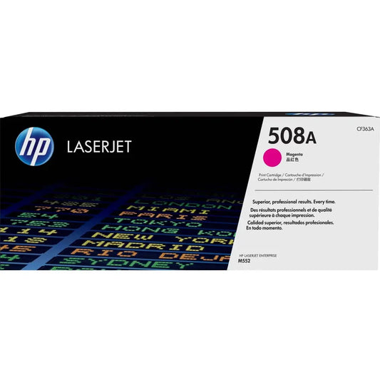 Toner HP 508A LaserJet authentique – Magenta — Connecto.ma