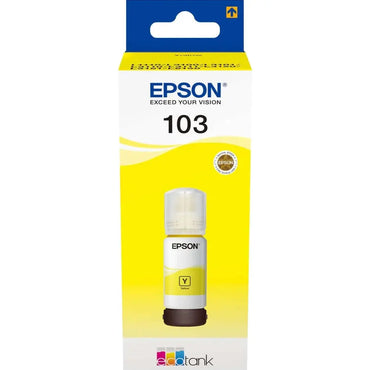 Epson 103 Jaune – Bouteille d’encre Epson EcoTank d’origine (C13T00S44A) EpsonMaroc | Connecto.ma