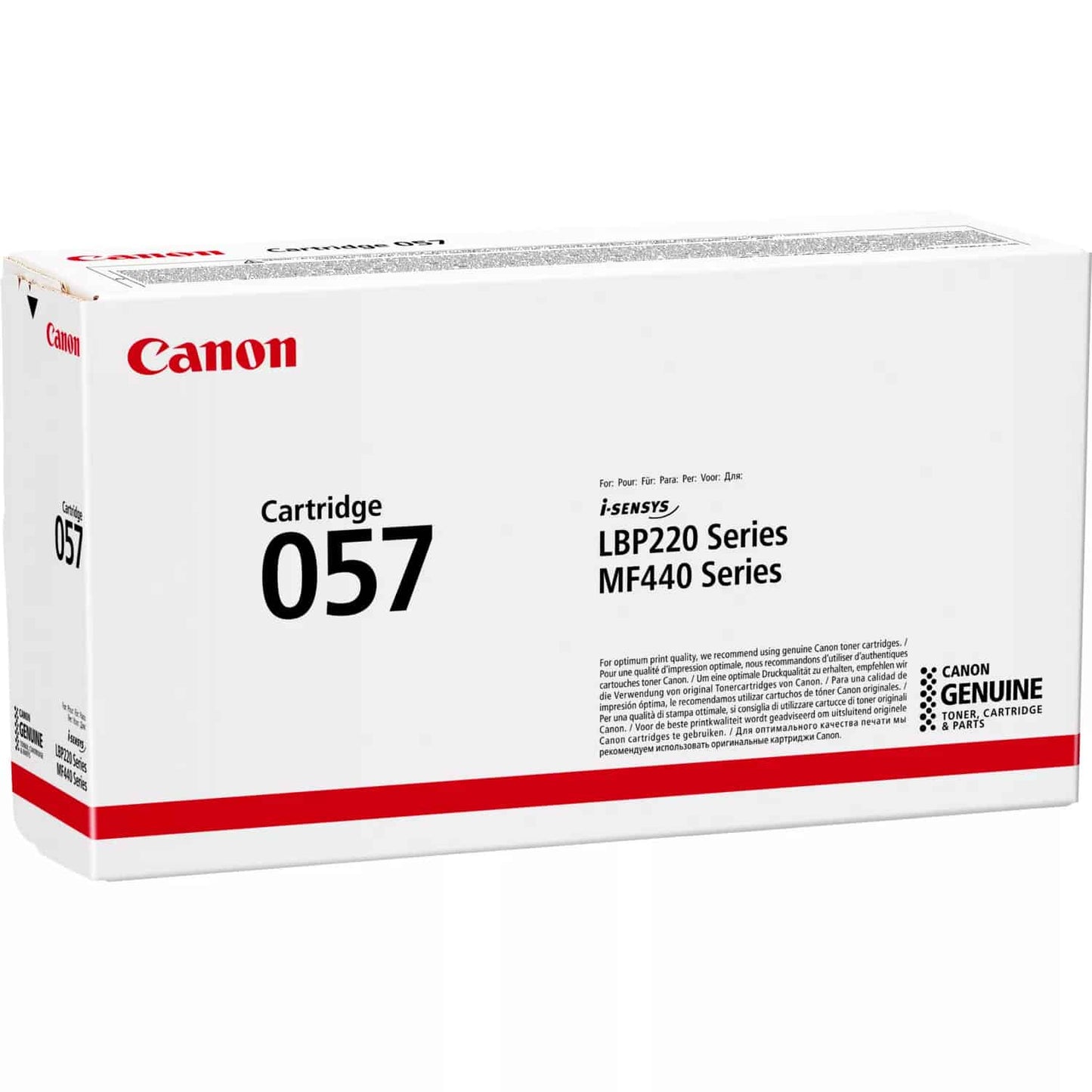 Canon 057 Noir – Cartouche de toner Original Noir (3009C002AA) Connecto.ma