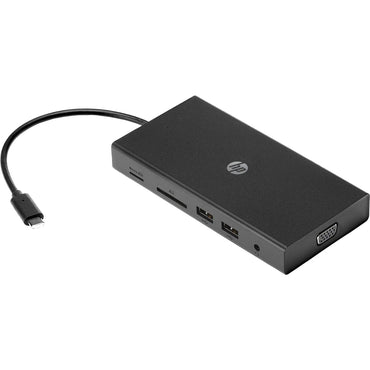 HP CONCENTRATEUR MULTIPORT TRAVEL USB-C — vue 2 — Connecto.ma