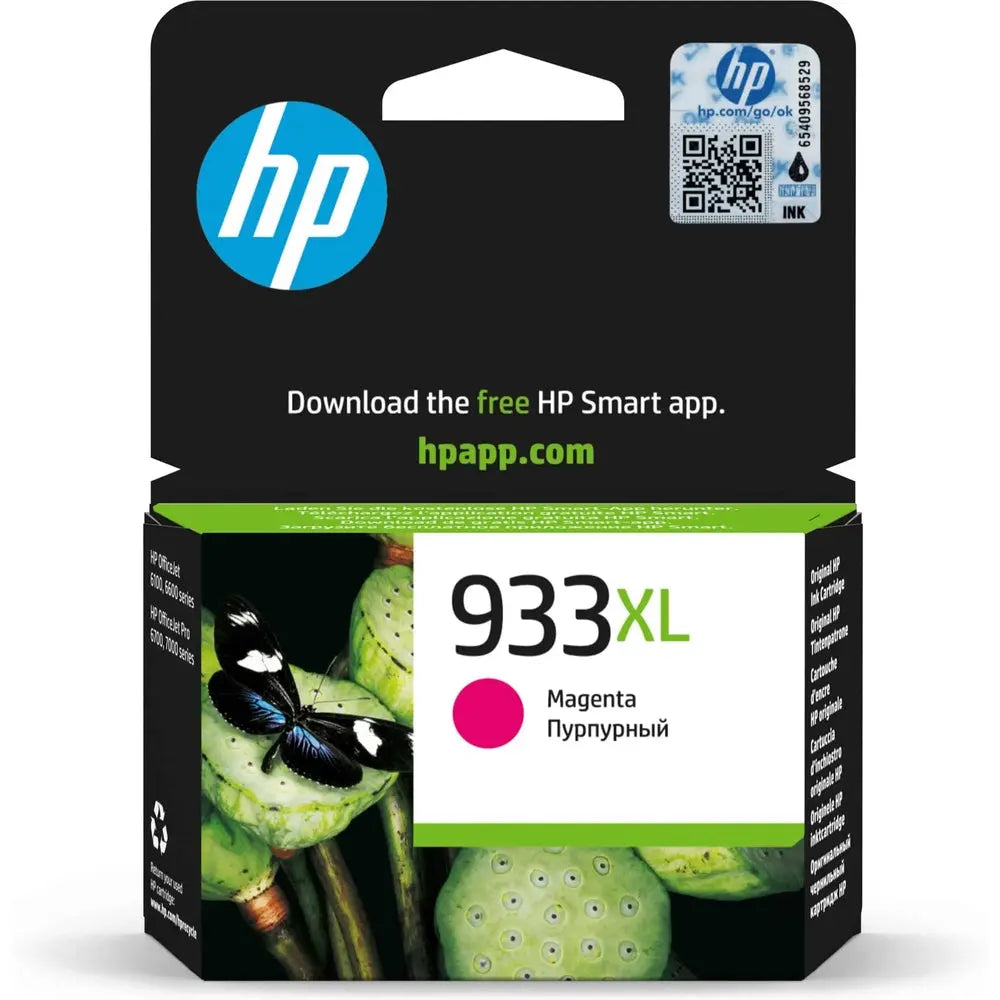 HP 933XL Magenta – Cartouche d’encre grande capacité HP d’origine — Connecto.ma
