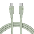 Câble Anker USB-C Tressé Écologique 183 cm – Charge Rapide & Haute Compatibilité (VERT)