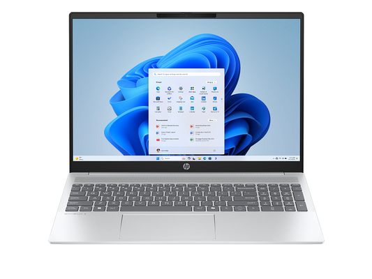 HP OmniBook 5 16-af1005nf AI 16 pouces — vue face ouverte — Maroc