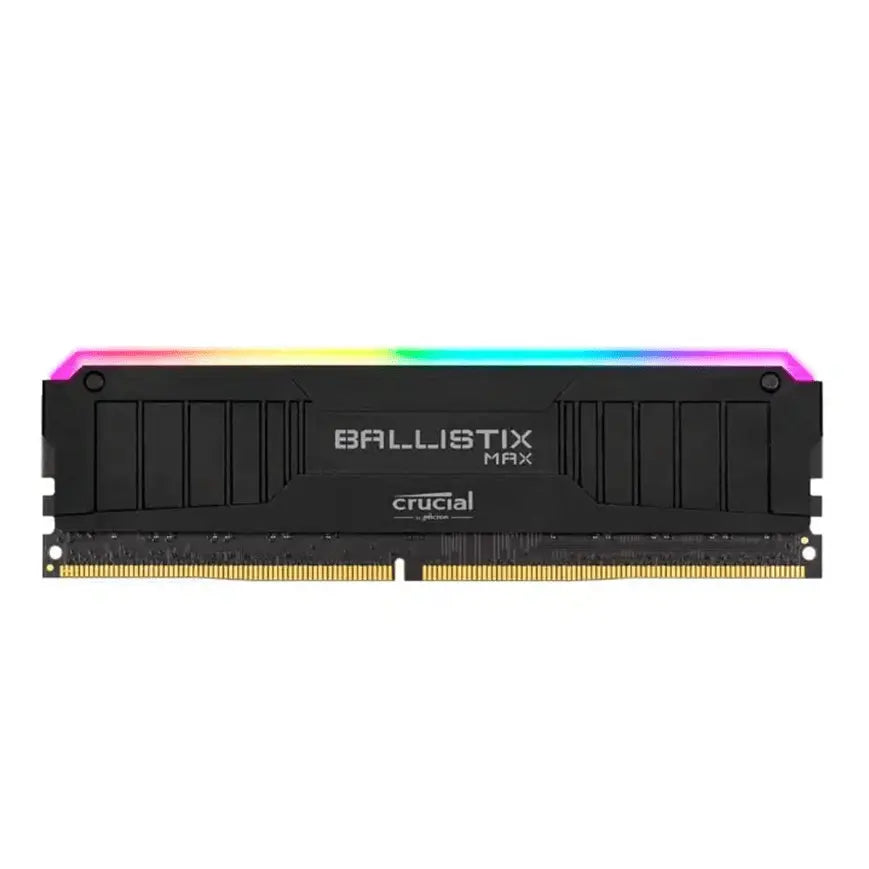 Barrette mémoire RAM Ballistix Black RGB DDR4 8 Go 3200 MHz (BALISTIX8G3200M-RGB) Ballistix