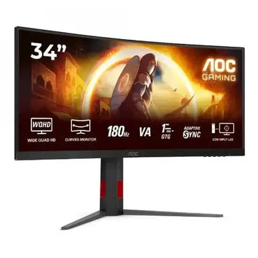 Moniteur AOC 34″ – CU34G4 GAMING — vue 2 — Connecto.ma