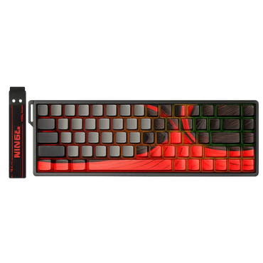 AULA WIN 68 HE MAX – 8000 Hz & Switchs Magnétiques (Rouge Noir) Connecto.ma