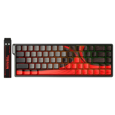 AULA WIN 68 HE MAX–8000 Hz & Switchs Magnétiques (Rouge Noir) AULAMaroc | Connecto.ma