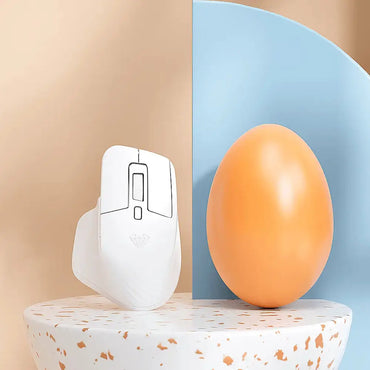 Mini Souris Gaming Sans Fil AULA SC150 BLANC–Tri-Mode Bluetooth / 2. 4G / Filaire USB-C, Batterie 120mAh AULAMaroc | Connecto.ma