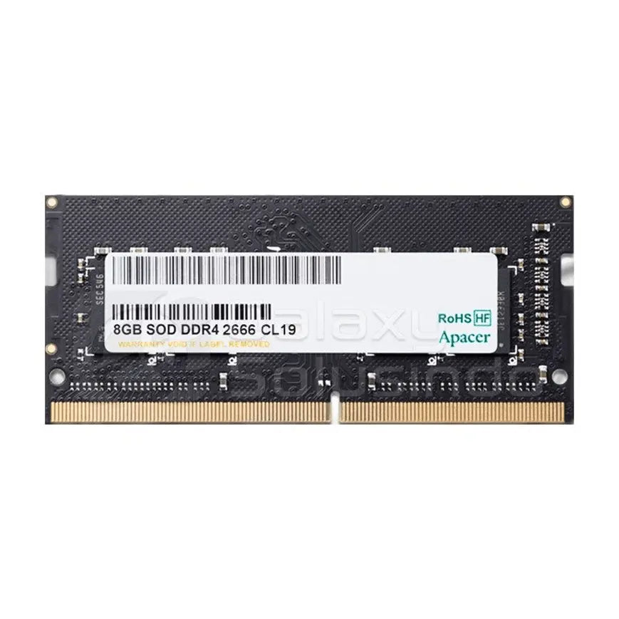 Barrette mémoire RAM APACER 8GB-266MHZ DDR4 – SODIMM (AP-ES.08G2V.GNH) Connecto.ma