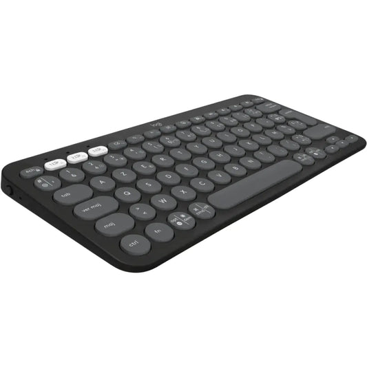 Logitech Pebble Keys 2 K380s – Mini Clavier Sans Fil Bluetooth Graphite | Connecto Connecto.ma