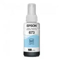 Epson 673 LC (T6735) Cyan Clair – Bouteille d’encre Epson d’origine (C13T67354A)