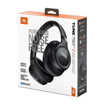 Casque Bluetooth JBL Tune 780NC Noir – Réduction de bruit ANC et 76 h d’autonomie