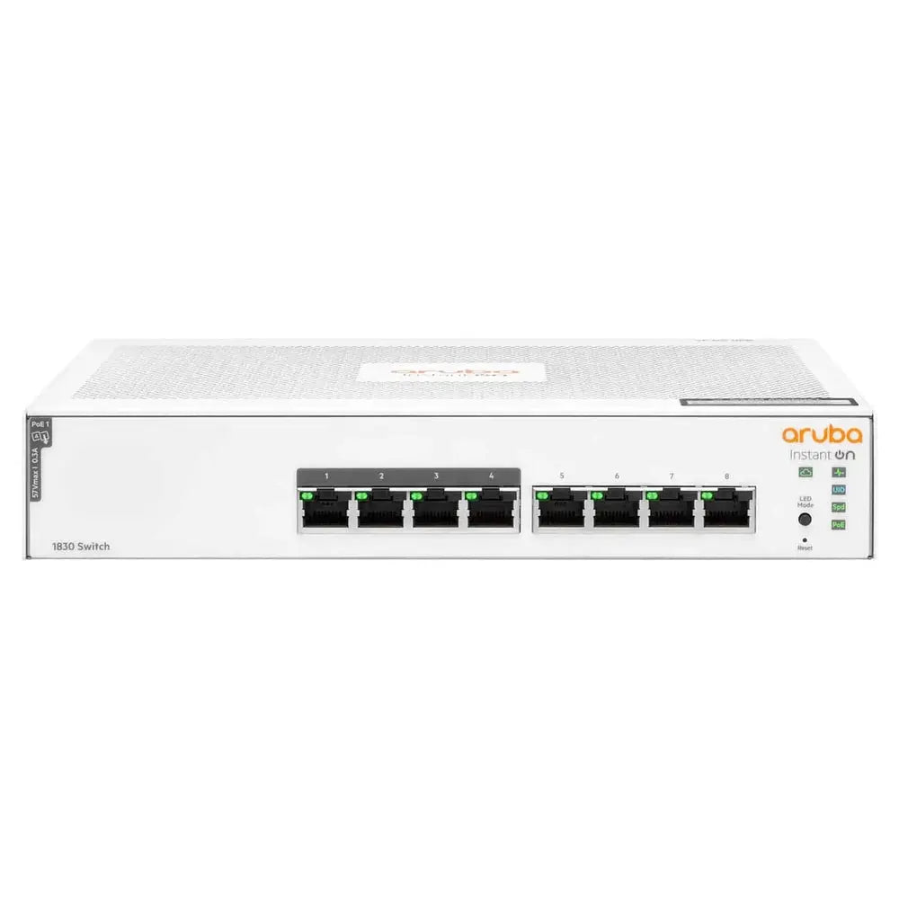 Switch Aruba Instant On 1830 8G 4p Classe 4 PoE 65 W (JL811A) ARUBAMaroc | Connecto.ma