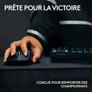 Logitech G Wireless Gaming Pro X Superlight 2–Noir — vue 2 — Connecto.ma
