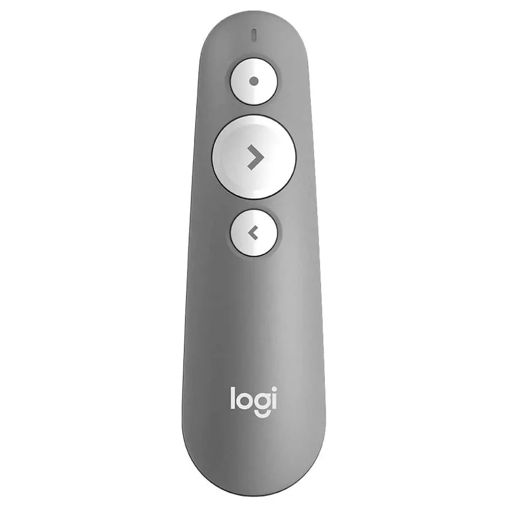 Logitech R500s Laser Pointer Presentation-Gris Moyen — Connecto.ma