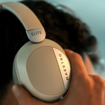 Maestro Elite Bluetooth Casque – Cream — vue 2 — Connecto.ma
