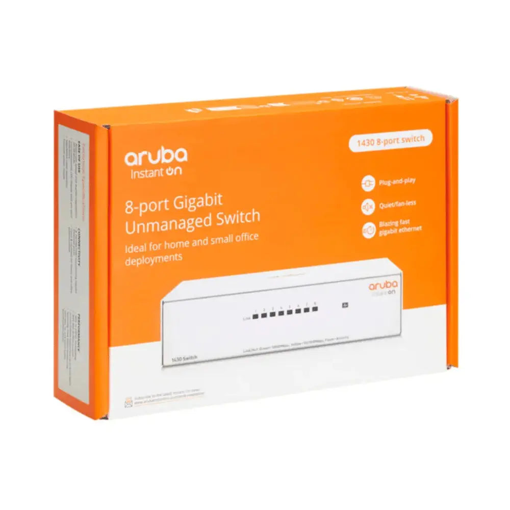 ARUBA Instant On Switch 1430 8G (R8R45A) ARUBAMaroc | Connecto.ma