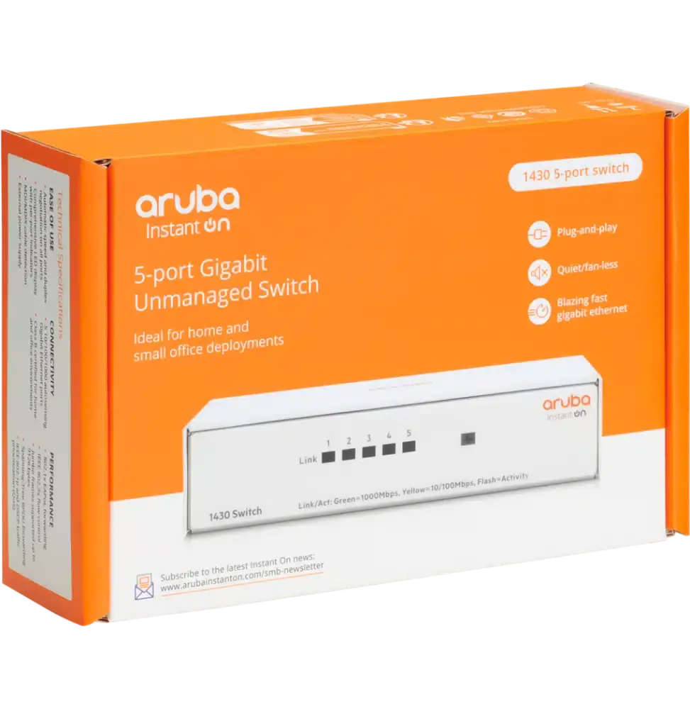 Switch Aruba Instant On 1430 5G (R8R44A) Connecto.ma