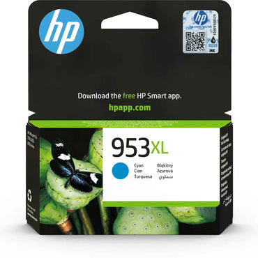 Cartouche d’encre HP 953XL – Cyan — vue 2 — Connecto.ma