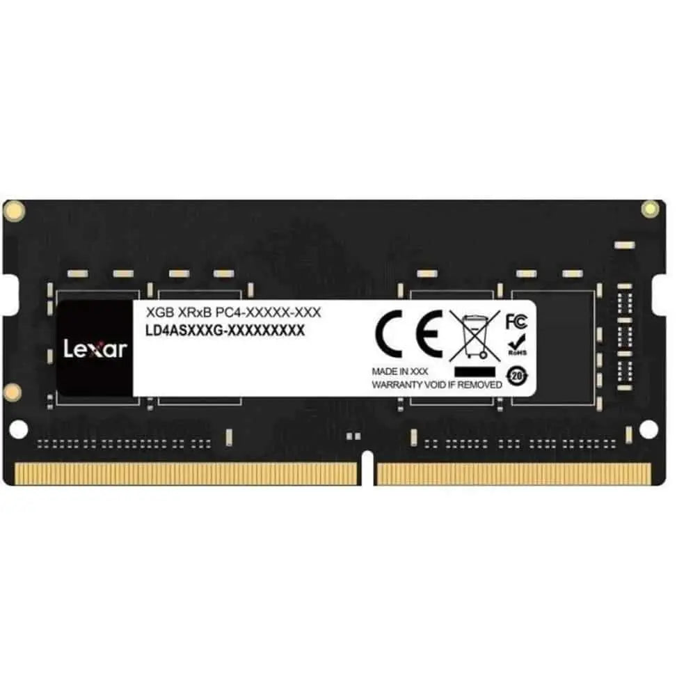 Barrette mémoire RAM Lexar – 32 GB DDR4 – SO-DIMM (LD4AS032G-B3200GSST) Connecto.ma