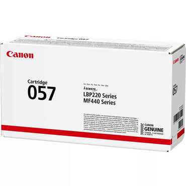 Canon 057 Noir – Cartouche de toner Original Noir — vue 2 — Connecto.ma