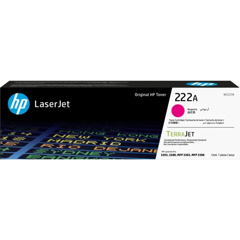 HP 222A Magenta – Toner HP LaserJet d’origine (W2223A) HPMaroc | Connecto.ma
