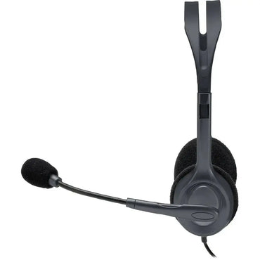 Casque Logitech H111 stéréo professionnel – Jack 3,5 mm — vue 2 — Connecto.ma