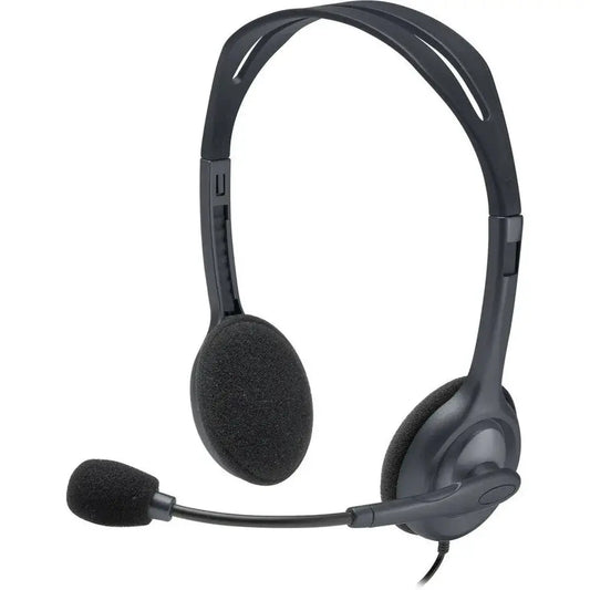 Casque Logitech H111 stéréo professionnel – Jack 3,5 mm — Connecto.ma