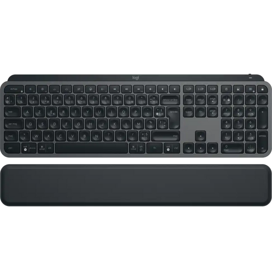 Clavier sans fil Logitech MX Keys Plus avec repose-poignets – AZERTY (920-009406) Logitech