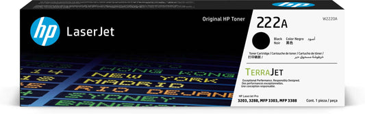 HP 222A Noir – Toner HP LaserJet d’origine (W2220A) Connecto.ma