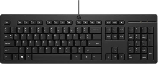 Clavier filaire HP 125 AZERTY (266C9AA) Connecto.ma