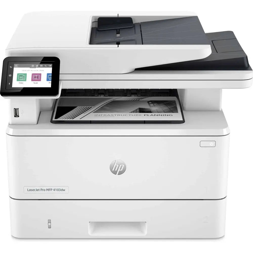 Imprimante Multifonction Laser Monochrome HP LaserJet Pro 4103dw — Connecto.ma